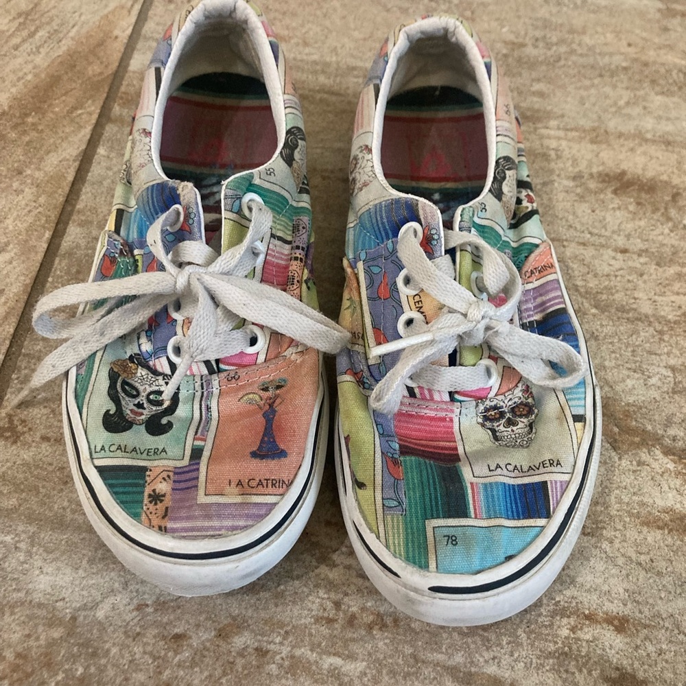 Preowned Loteria Don Clemente Van shoes Womens  5.5